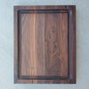 Walnut Edge-Grain Cutting board with Juice Groove and Side Handles - Todd Alan Woodcraft