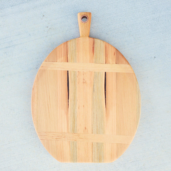 Amish Old Growth Fir Round - Todd Alan Woodcraft