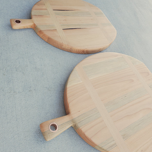 Amish Old Growth Fir Round - Todd Alan Woodcraft
