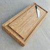 Custom Oregon Ash Edge-grain Cutting Board with Juice Groove