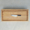 Custom Oregon Ash Edge-grain Cutting Board with Juice Groove
