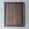 Large Walnut Edge Grain Cutting Board with Juice Groove