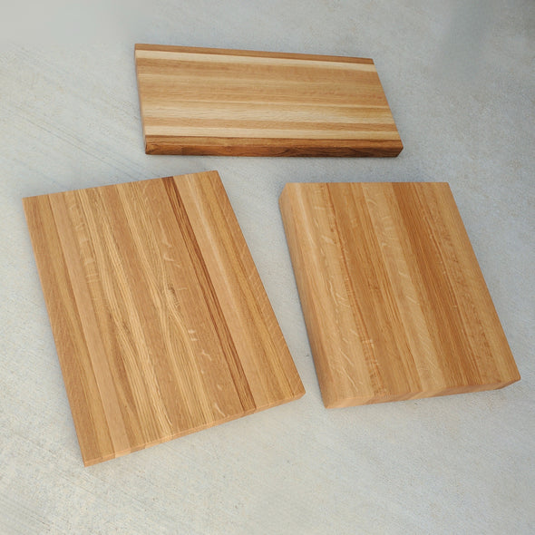 White Oak Edge-grain Cutting Boards