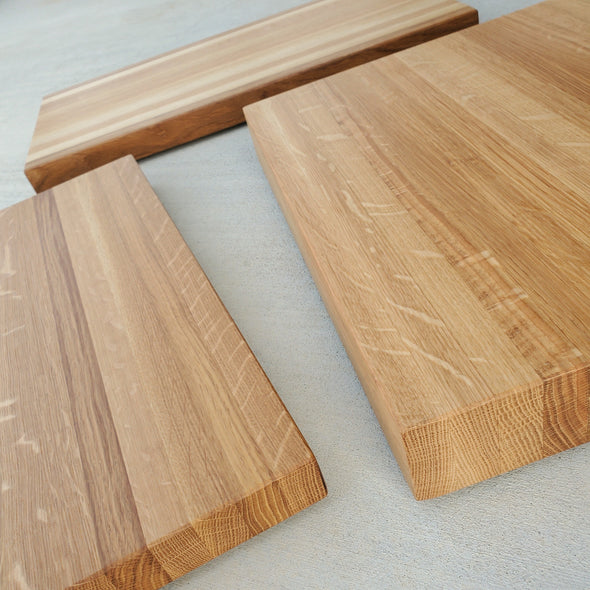 White Oak Edge-grain Cutting Boards