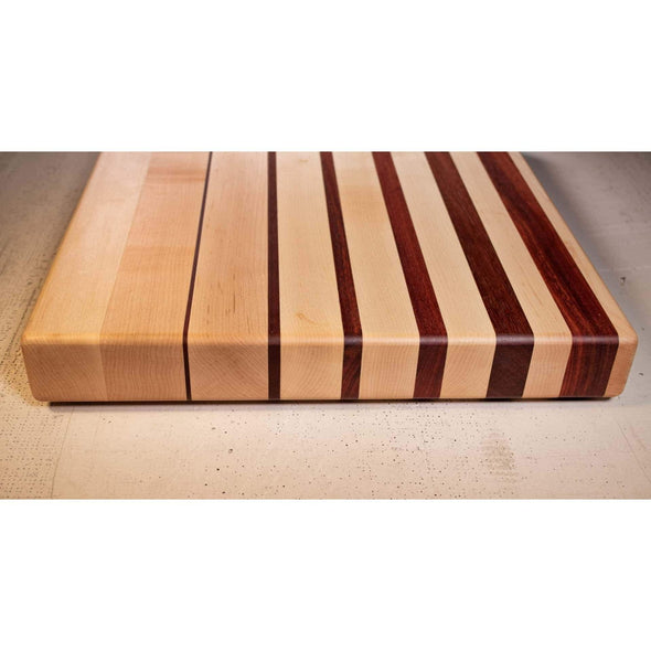 Maple and Jarah Cutting Board - Todd Alan Woodcraft