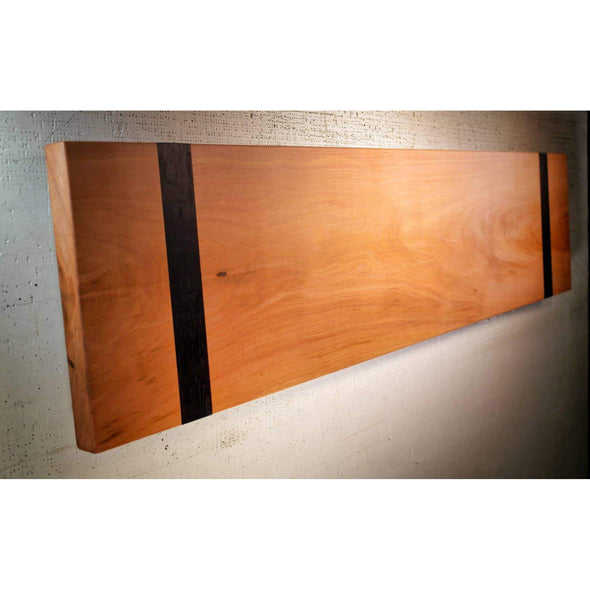 Madrone and Black Wenge Raised Charcuterie Board - Todd Alan Woodcraft