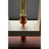 Baltic Birch Framed Copper Lamp in Jatoba Base - Todd Alan Woodcraft