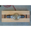 Custom Maple, Jarah and Walnut Base Edison Lamp - Todd Alan Woodcraft