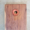Figured Walnut with Copper Ring Serving Board - Todd Alan Woodcraft