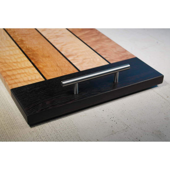 Figured Maple and African Wenge Serving Boards - Todd Alan Woodcraft