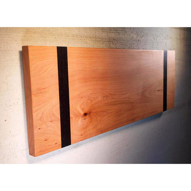 Madrone and Black Wenge Raised Charcuterie Board - Todd Alan Woodcraft