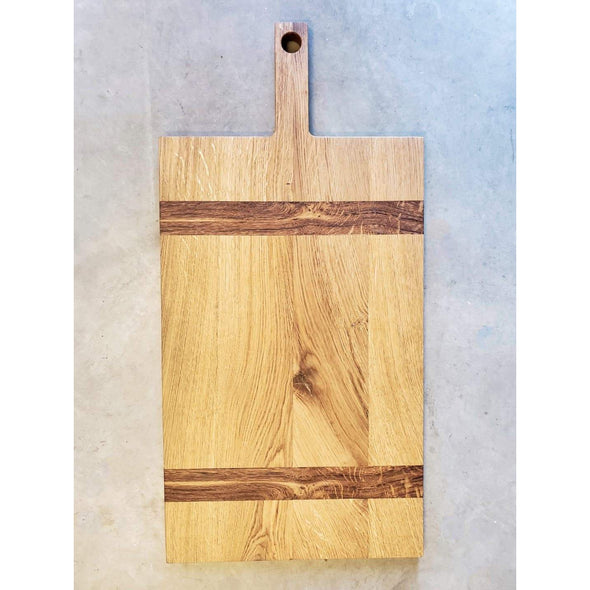 Old World Style French Oak Charcuterie Board. - Todd Alan Woodcraft