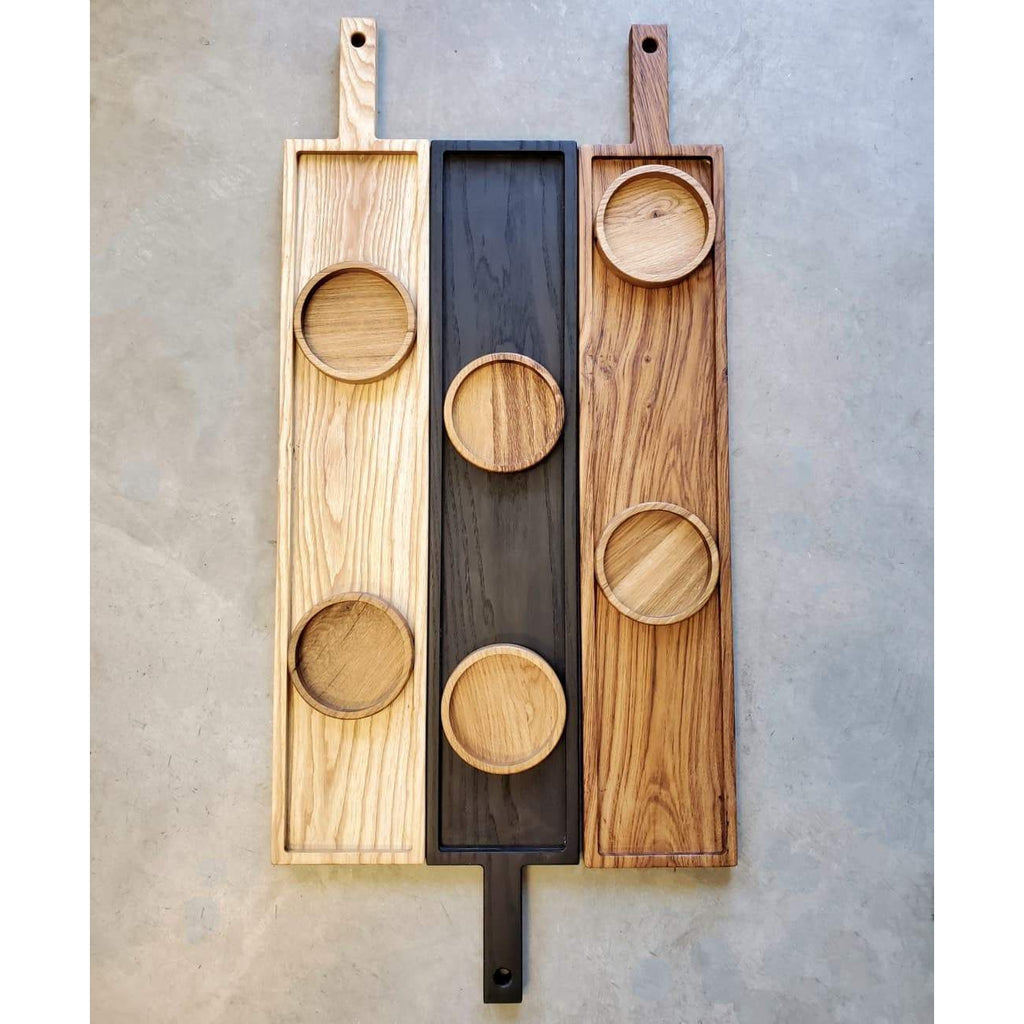 Thin Oak Charcuterie Board — Riveted Woodworking & Design