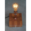 "The Minimalist" Copper & VG Fir Accent lamp - Todd Alan Woodcraft