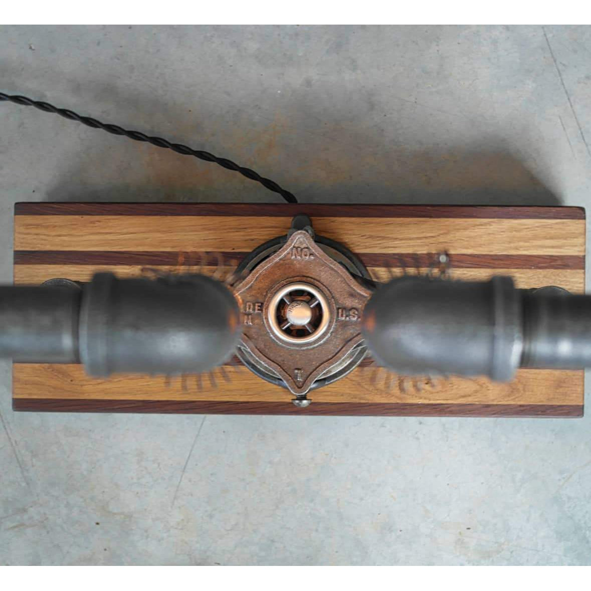 The Pipe Threader Edison Lamp | Todd Alan Woodcraft