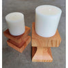 Vertical Grain Fir Pillar Candle Holders - Todd Alan Woodcraft